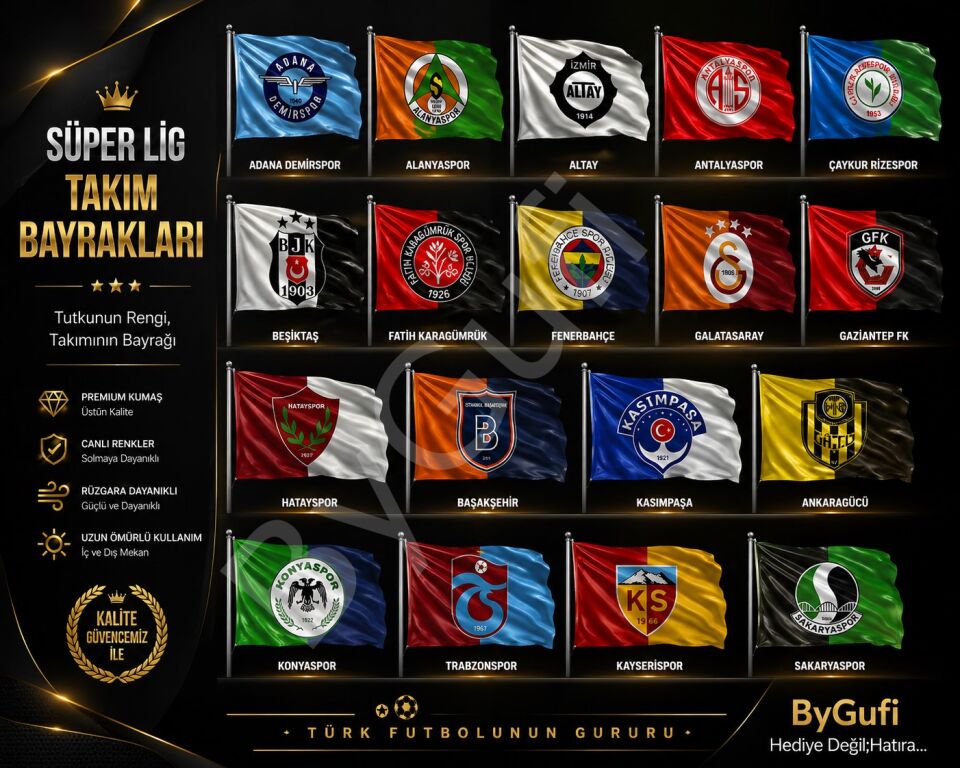ByGufi Takım Bayrakları