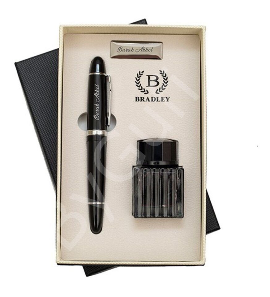 ByGufi İsme Özel Hediye Bradley Dolma Kalem Seti