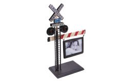 ByGufi Nostaljik Dekoratif Metal Çerçeve Yön Levhası – Vintage El Boyama, Ev ve Ofis Dekorasyonu