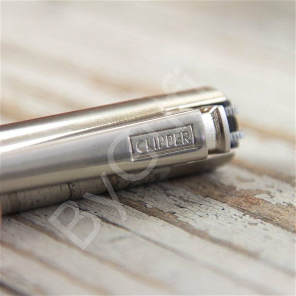 ByGufi İsme Özel Clipper Metal Çakmak – Silver