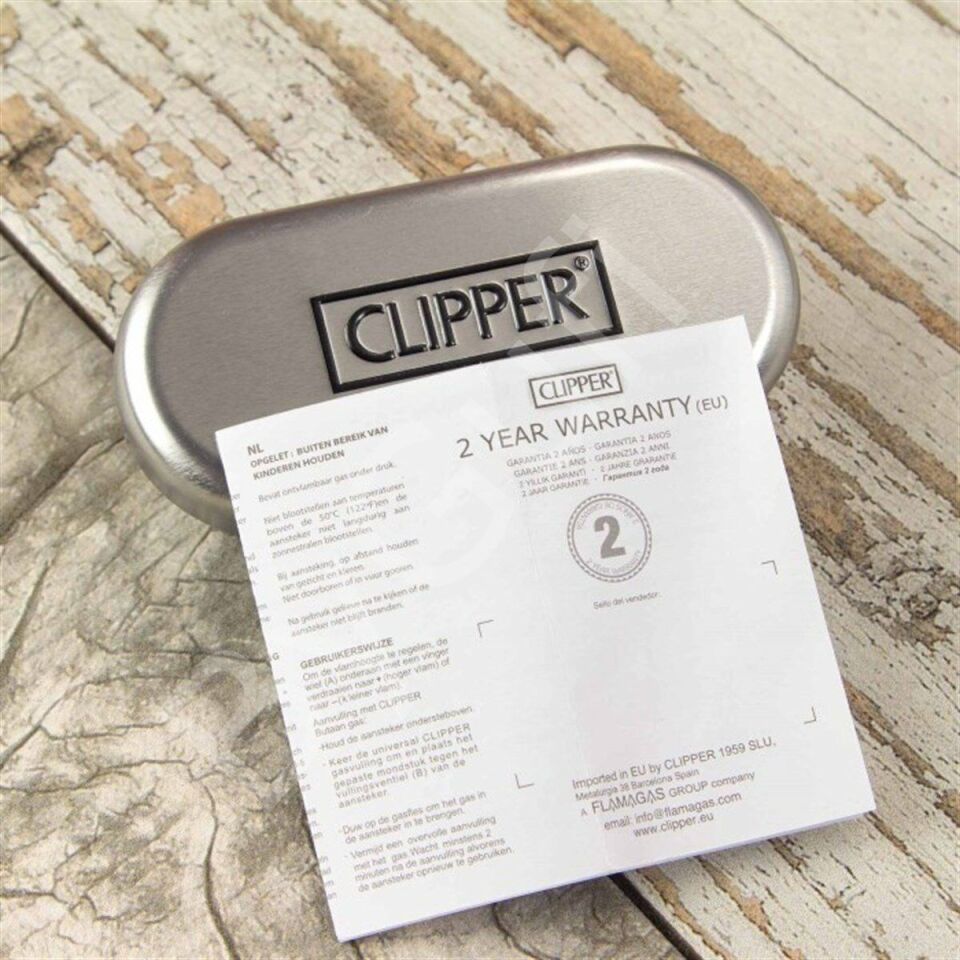 ByGufi İsme Özel Clipper Metal Çakmak – Silver
