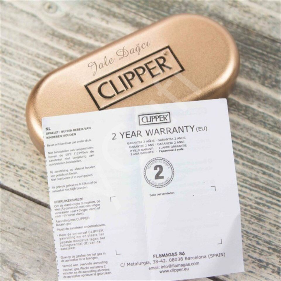 ByGufi İsme Özel Clipper Çakmak – Rose