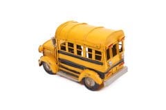 ByGufi Hediyelik Dekoratif Metal Araba – Okul Otobüsü