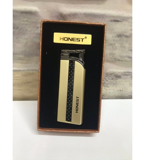 ByGufi İsme Özel Honest Çakmak – Sarı Desenli