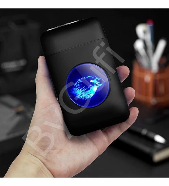ByGufi İsme Özel LED Ekranlı Şarjlı Çakmaklı Tabaka