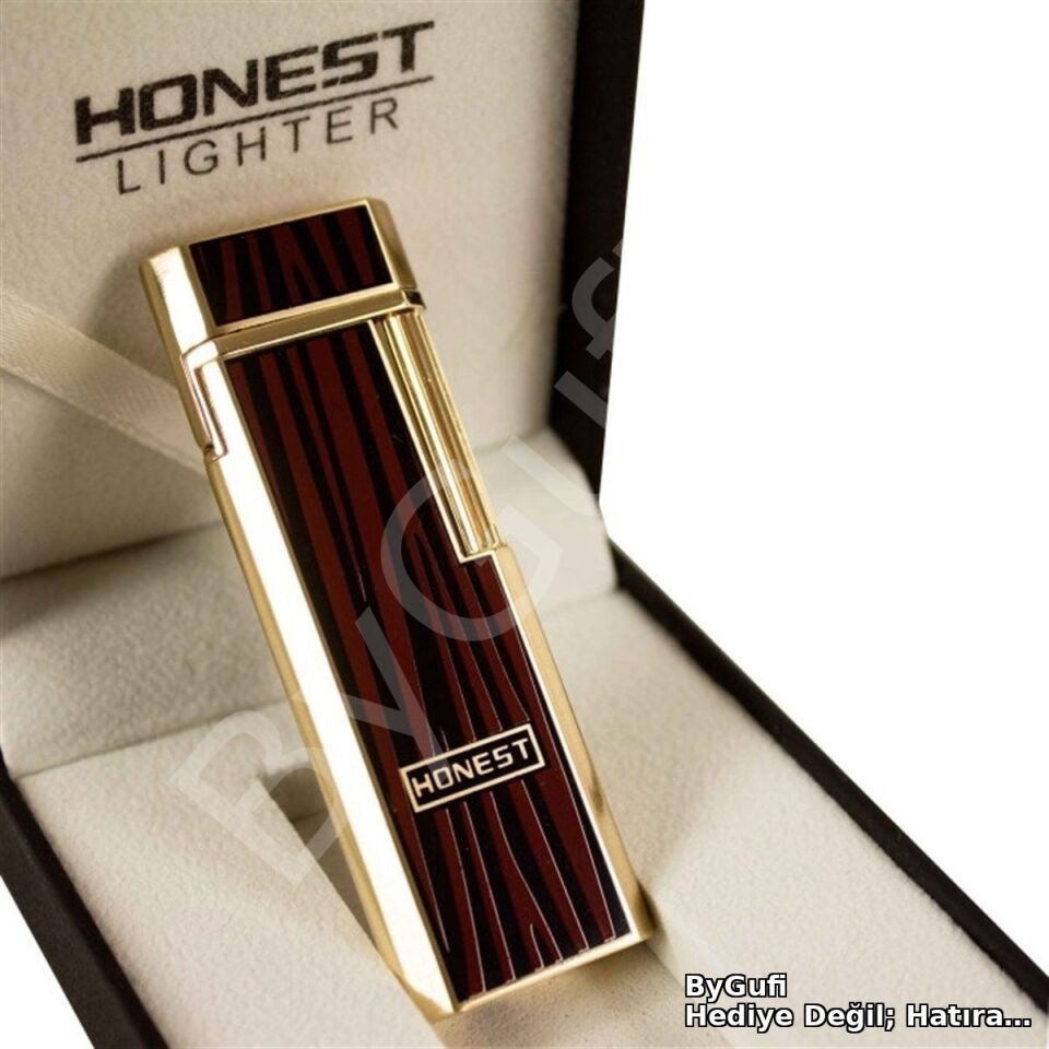 ByGufi İsme Özel Honest Metal Çakmak - Dupont