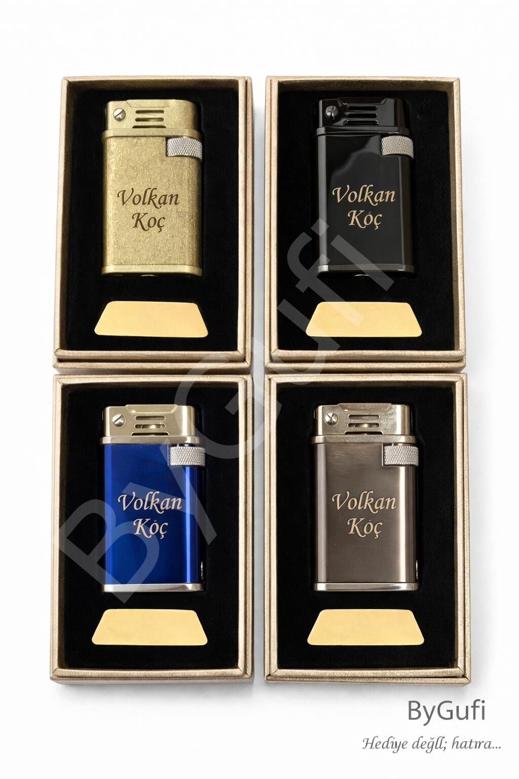 ByGufi Kişiye Özel JOBON Çakmak Kişiselleştirilebilir Hediye