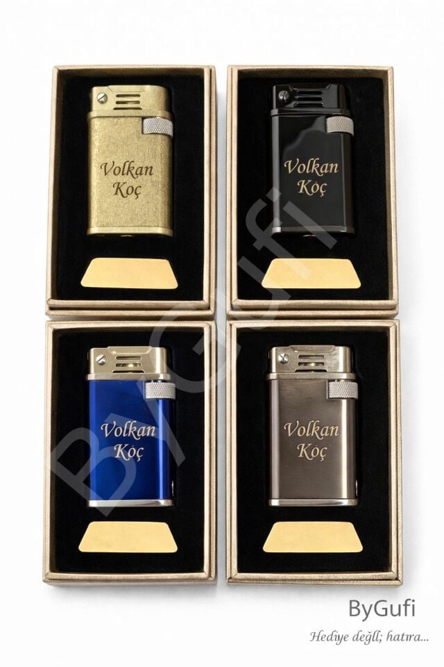 ByGufi Kişiye Özel JOBON Çakmak Kişiselleştirilebilir Hediye