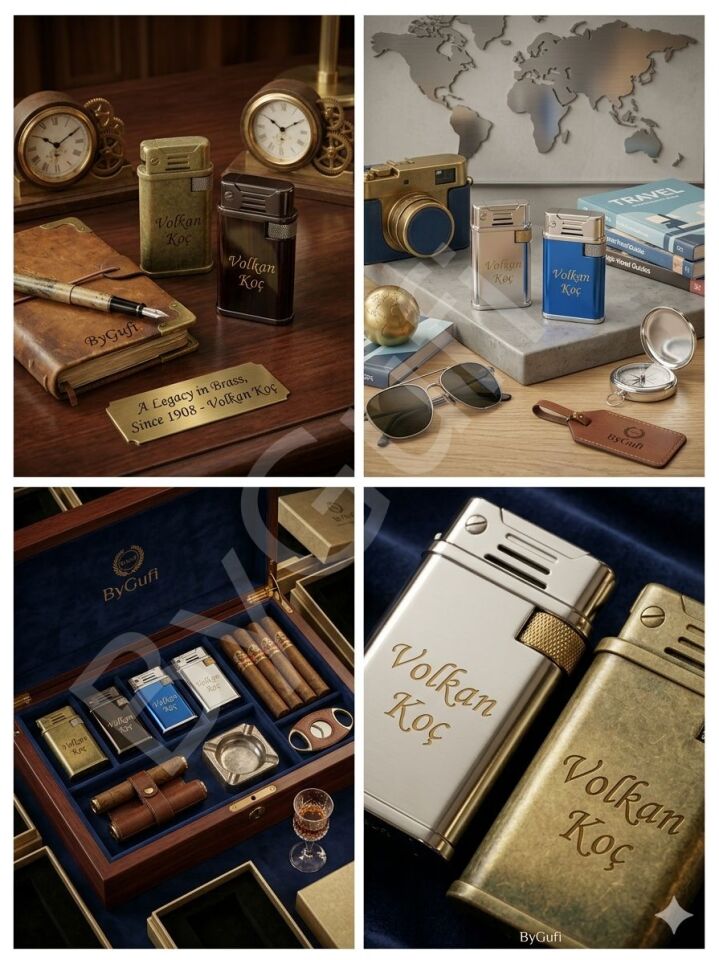 ByGufi Kişiye Özel JOBON Çakmak Kişiselleştirilebilir Hediye