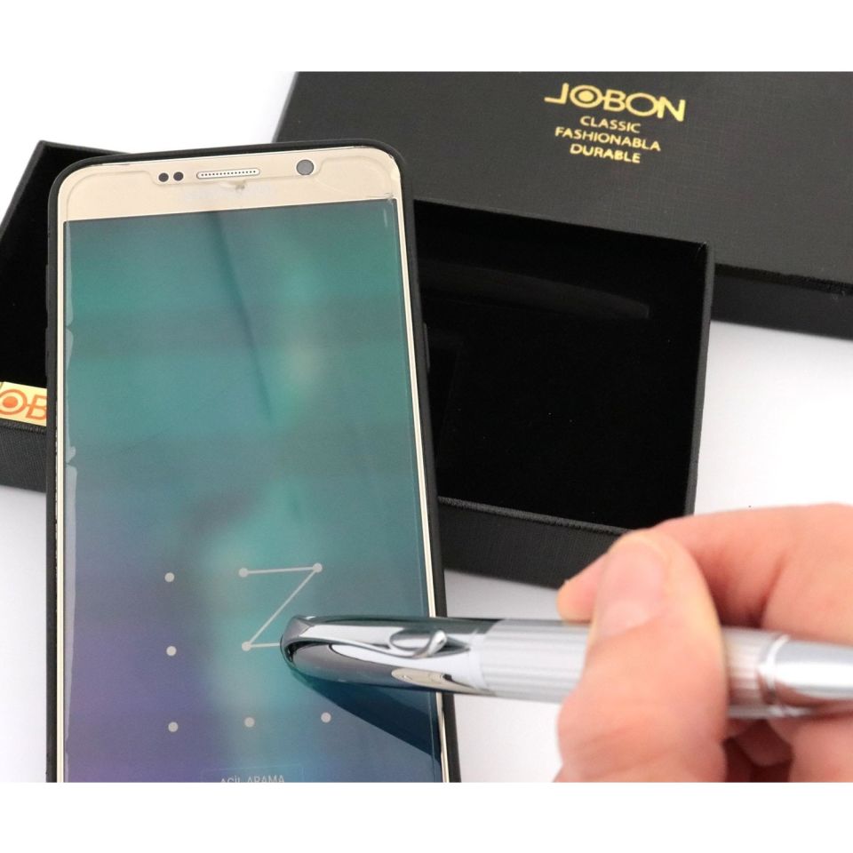 ByGufi Kişiye Özel JOBON Çakmak ve Kalem Seti | Lazer İsim Baskılı Premium Hediye Seti