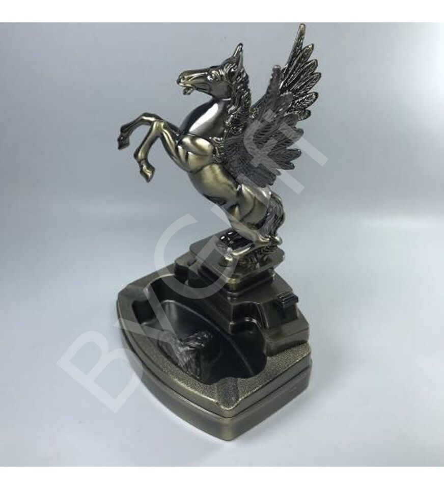 ByGufi İsme Özel Çakmaklı Masa Küllüğü Pegasus