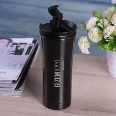 ByGufi Kişiye Özel Hediye Starbucks Çelik Termos