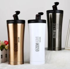 KİŞİYE ÖZEL  STARBUCKS ÇELİK TERMOS GOLD