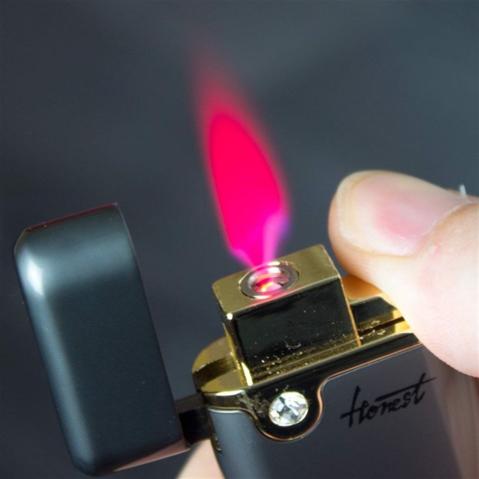 ByGufi İsme Özel Honest Jet Alevli Taşlı Çakmak