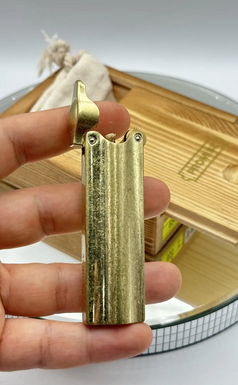 Kişiye Özel PROMİSE Komple Çelik Çakmak - Sarı