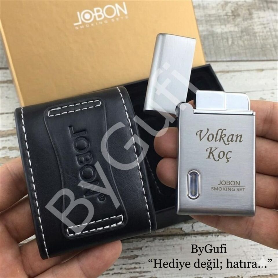 ByGufi Kişiye Özel JOBON Çakmak Seti