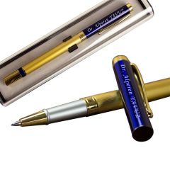 İsme Özel Roller Kalem - Sarı/Laci