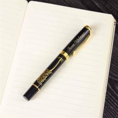 ByGufi İsme Özel Kabartmalı Hediye Kalem - Besmele