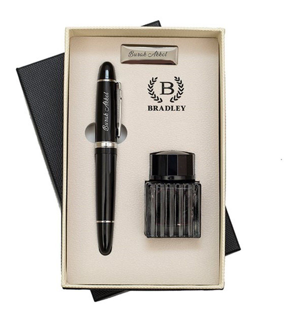 ByGufi İsme Özel Hediye Bradley Dolma Kalem Seti