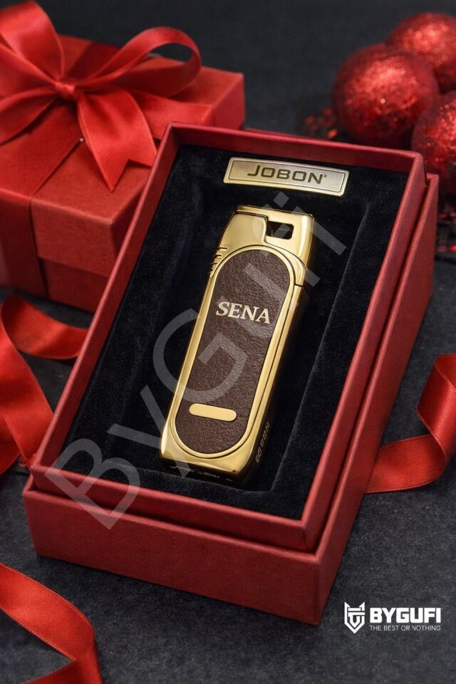 ByGufi Kişiye Özel Jet Alevli Jobon Çakmak | Metal Pürmüz Çakmak