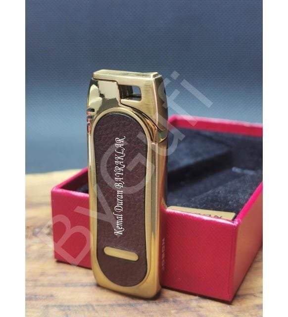 ByGufi Kişiye Özel Jet Alevli Jobon Çakmak | Metal Pürmüz Çakmak