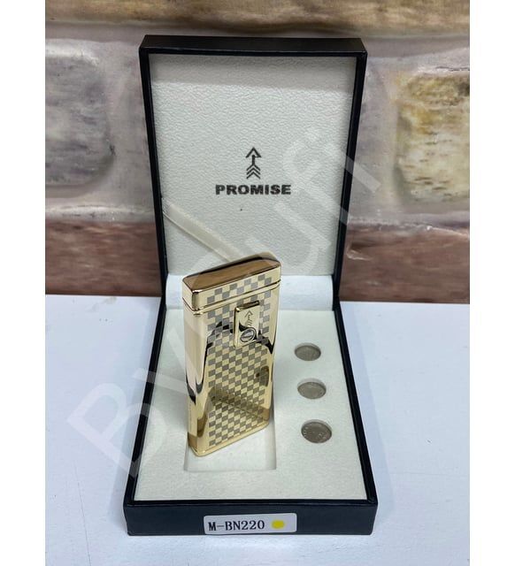 ByGufi İsme Özel Promise Pilli Desenli Çakmak