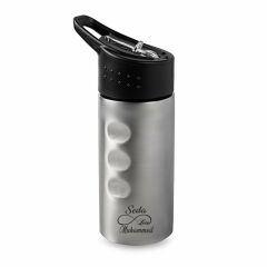 İsme Özel Paslanmaz Çelik Matara 500 ml Krom