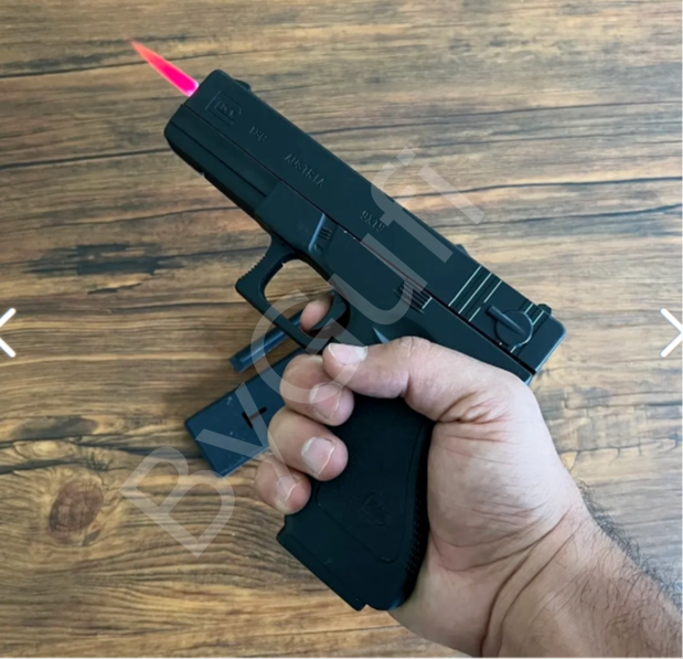 ByGufi Kişiye Özel Hediye Glock Model Silah Çakmak