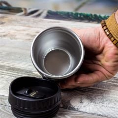 ByGufi Objektif Lens Termos Bardak – Siyah M1 Fotoğraf Severler İçin Özel Hediye
