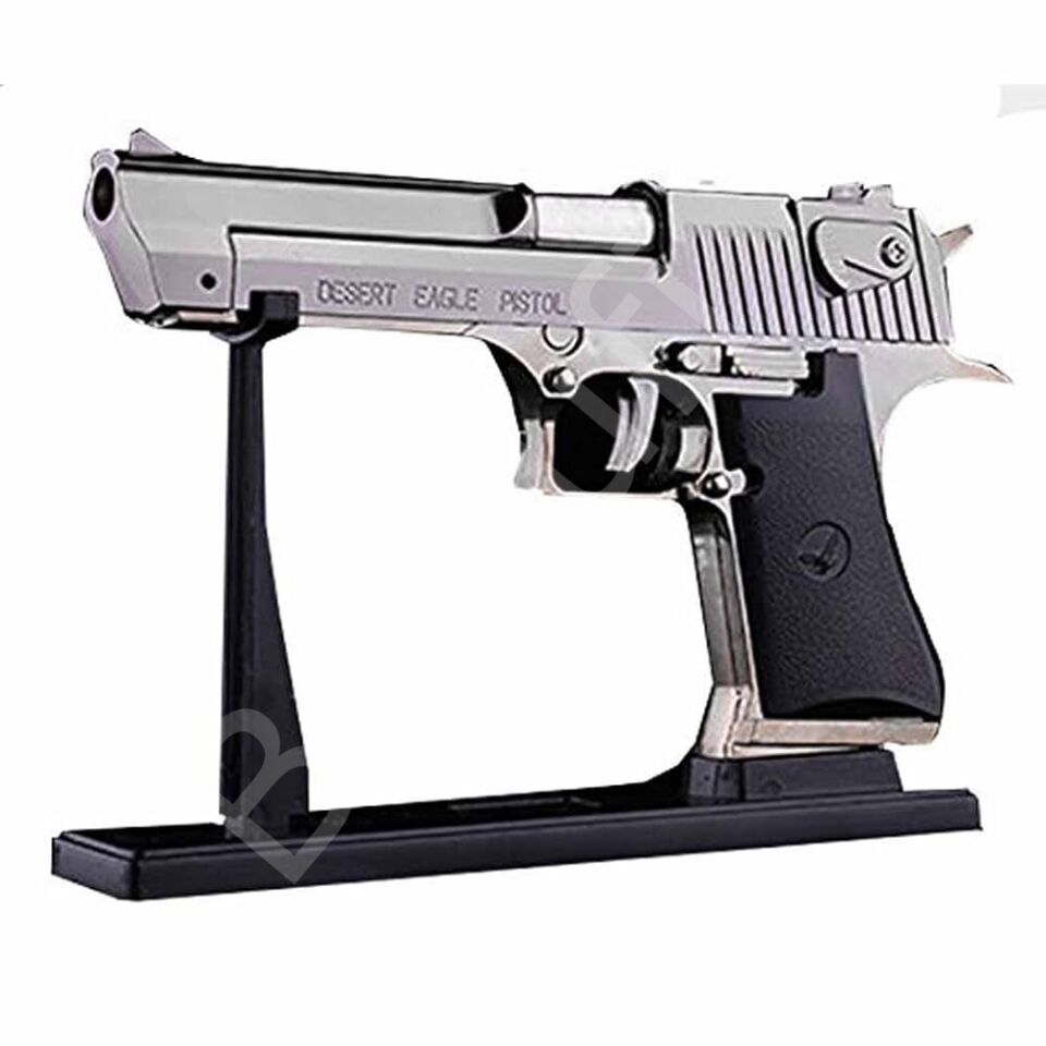 ByGufi Kişiye Özel Hediye Komple Metal Deagle Silah Çakmak