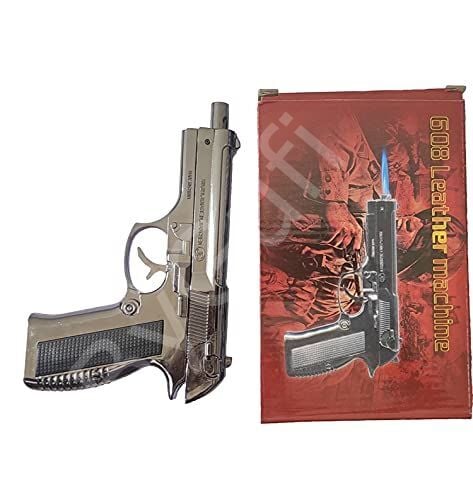 BYGUFİ İsme Özel Hediye 608L Komple Metal Silah Çakmak