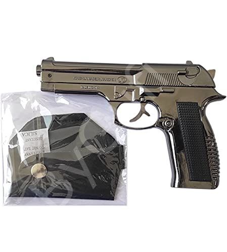 BYGUFİ İsme Özel Hediye 608L Komple Metal Silah Çakmak