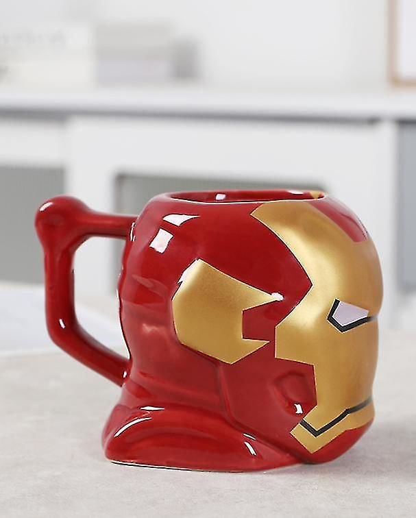ByGufi Iron Man 3D Kupa Bardak – Koleksiyonluk ve Şık Tasarım