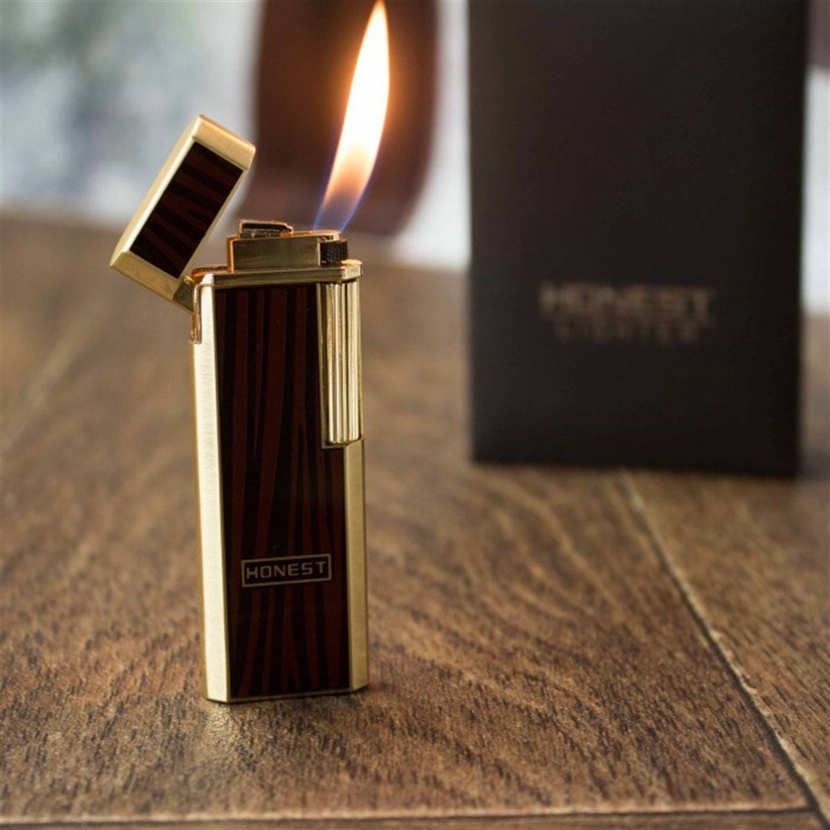 ByGufi İsme Özel Honest Metal Çakmak - Dupont