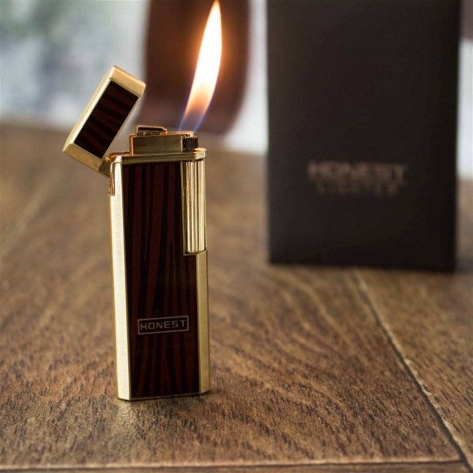 ByGufi İsme Özel Honest Metal Çakmak - Dupont