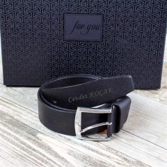 ByGufi İsme Özel Deri Cüzdan ve Kemer Seti – Hediye Kutulu, Kişiselleştirilebilir 2’li Set, Erkekler İçin Prestijli Hediye