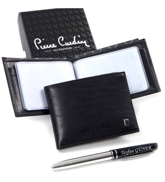 ByGufi İsme Özel Hediye Pierre Cardin Cüzdan 075