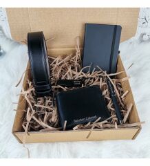 İsme Özel Defter & Kalem & Kemer & Anahtarlık & Cüzdan Set