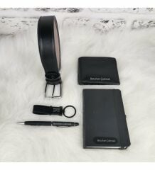 İsme Özel Defter & Kalem & Kemer & Anahtarlık & Cüzdan Set