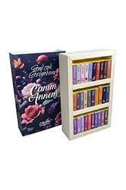 ByGufi Kişiye Özel Çikolata Kütüphanesi – “Canım Annem”, Mini Kitap Tasarımlı, El Yapımı, Dekoratif ve Hediye Edilebilir