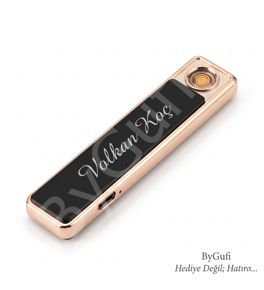 ByGufi İsme Özel Elektrikli Çakmak