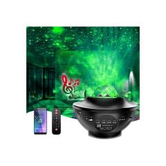 ByGufi Galaksi Projektör Gece Lambası – Yatak Odası, Bluetooth, 10 Renkli, Uzaktan Kumandalı, Çocuk ve Yetişkinler İçin, Romantik ve Dinamik Işık Efekti, Başucu Lambası ve Dekoratif