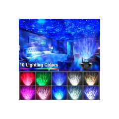 ByGufi Galaksi Projektör Gece Lambası – Yatak Odası, Bluetooth, 10 Renkli, Uzaktan Kumandalı, Çocuk ve Yetişkinler İçin, Romantik ve Dinamik Işık Efekti, Başucu Lambası ve Dekoratif