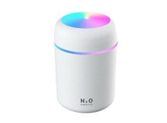 ByGufi Hediyelik H2O Hava Nemlendirici – 300 ml | Renk Değiştiren LED, Ergonomik Tasarım, Ev ve Araba İçin