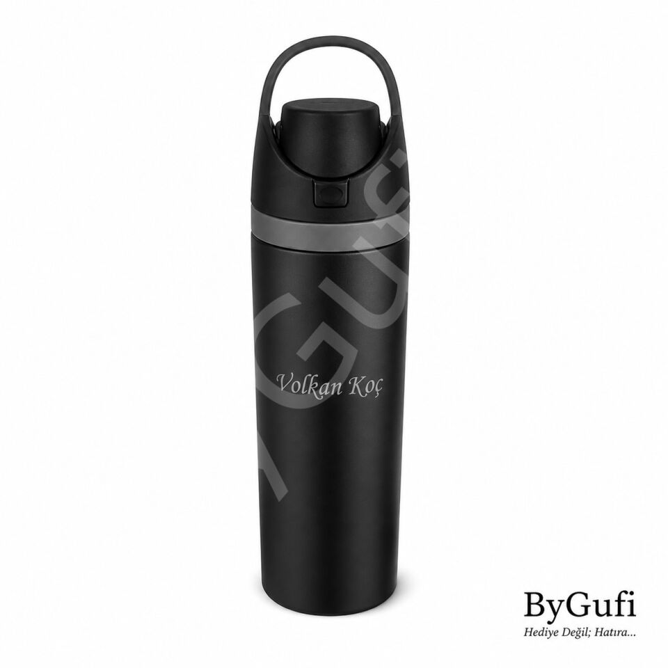 ByGufi İsim Baskılı Hediye Termos