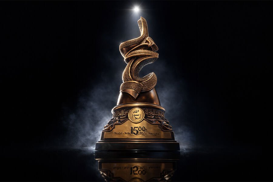 ByGufi Mevlid-i Nebi Boytu (Antik Sarı)