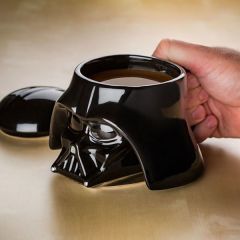 ByGufi Star Wars Darth Vader Kupa Bardak – Seramik, 3D Figürlü, Büyük Hacimli, Koleksiyon ve Hediye İçin Özel Tasarım