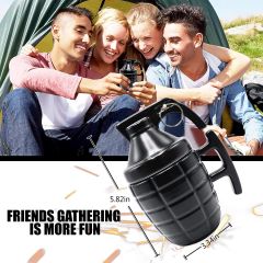 ByGufi El Bombası Kupa Bardak – Kapaklı Seramik, Eğlenceli Tasarım, Hediye Kupa