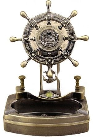 ByGufi İsme Özel Çakmaklı Masa Küllüğü Dümen