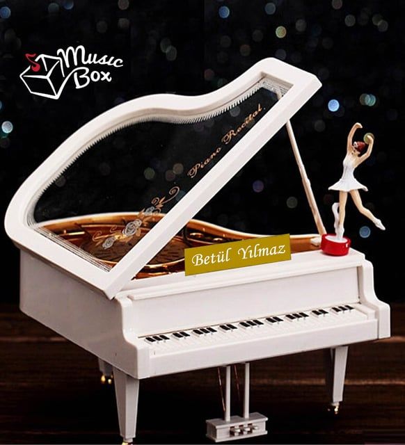 Kişiye Özel Piyano Müzik Kutusu